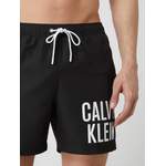 Badeshorts von Calvin Klein Underwear, in der Farbe Schwarz, aus Polyester, andere Perspektive, Vorschaubild