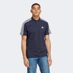 Poloshirt von Adidas Sportswear, in der Farbe Weiss, aus Baumwolle, andere Perspektive, Vorschaubild