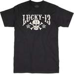 T-Shirt von Lucky 13, in der Farbe Schwarz, andere Perspektive, Vorschaubild