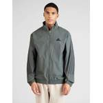 Herren-Sportjacke von ADIDAS SPORTSWEAR, in der Farbe Grau, aus Polyester, andere Perspektive, Vorschaubild