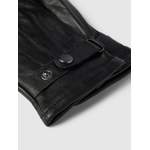 Lederhandschuhe von Pearlwood, in der Farbe Schwarz, aus Polyester, andere Perspektive, Vorschaubild