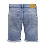 Jeans Shorts von Only & Sons, in der Farbe Blau, aus Baumwolle, andere Perspektive, Vorschaubild