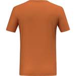T-Shirt von Salewa, in der Farbe Orange, aus Jersey, andere Perspektive, Vorschaubild