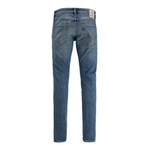 Slim Fit Jeans von jack & jones, in der Farbe Blau, aus Baumwolle, andere Perspektive, Vorschaubild