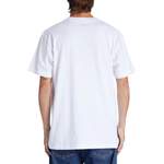 T-Shirt von Dc Shoes, in der Farbe Weiss, aus Baumwolle, andere Perspektive, Vorschaubild