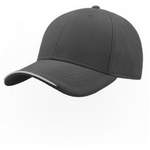 Baseball Cap von Atlantis, in der Farbe Grau, andere Perspektive, Vorschaubild