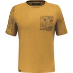 T-Shirt von Salewa, in der Farbe Braun, aus Baumwolle, Vorschaubild