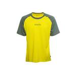 T-Shirt von Skratta, in der Farbe Gelb, andere Perspektive, Vorschaubild
