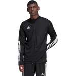 Trainingsjacke von Adidas, in der Farbe Schwarz, aus Recyceltes, andere Perspektive, Vorschaubild