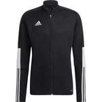 Trainingsjacke von Adidas, in der Farbe Schwarz, aus Recyceltes, Vorschaubild