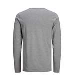 Langarm Shirt von jack & jones, in der Farbe Grau, aus Baumwolle, andere Perspektive, Vorschaubild