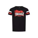 T-Shirt von Lonsdale, in der Farbe Schwarz, andere Perspektive, Vorschaubild