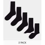 Socke von Jack & Jones, in der Farbe Schwarz, aus Elasthan, Vorschaubild