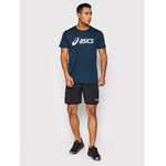 T-Shirt von ASICS, in der Farbe Blau, andere Perspektive, Vorschaubild