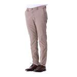 Herrenhose von Incotex, in der Farbe Beige, aus Baumwolle, andere Perspektive, Vorschaubild