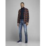 Slim Fit Jeans von Jack&Jones, in der Farbe Blau, aus Polyester, andere Perspektive, Vorschaubild