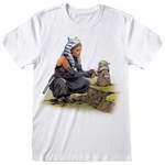 T-Shirt von Star Wars, in der Farbe Weiss, andere Perspektive, Vorschaubild