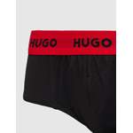 Slips & String von HUGO, in der Farbe Schwarz, aus Baumwolle, andere Perspektive, Vorschaubild