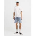 Jeans Shorts von Jack&Jones, in der Farbe Blau, aus Polyester, andere Perspektive, Vorschaubild