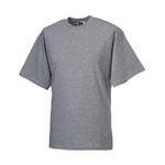 T-Shirt von Russell, in der Farbe Grau, andere Perspektive, Vorschaubild