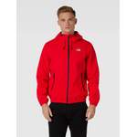 Windbreaker von MC2 Saint Barth, in der Farbe Rot, aus Polyester, andere Perspektive, Vorschaubild