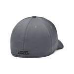 Baseball Cap von Under Armour, in der Farbe Grau, aus Polyester, andere Perspektive, Vorschaubild