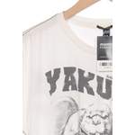 T-Shirt von yakuza, in der Farbe Weiss, aus Baumwolle, andere Perspektive, Vorschaubild
