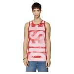 Tanktop von Diesel, in der Farbe Rot, aus Stoff, andere Perspektive, Vorschaubild