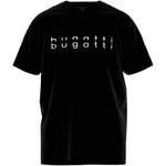 T-Shirt von Bugatti, in der Farbe Schwarz, aus Jersey, andere Perspektive, Vorschaubild
