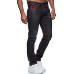 Herren-Jeans von Baxboy, in der Farbe Schwarz, andere Perspektive, Vorschaubild