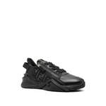 Sneakers von Fendi, in der Farbe Schwarz, aus Leder, andere Perspektive, Vorschaubild