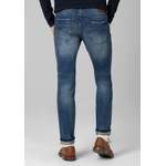 Slim Fit Jeans von Timezone, in der Farbe Blau, aus Baumwolle, andere Perspektive, Vorschaubild