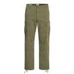 Cargohose von jack & jones, in der Farbe Beige, aus Baumwolle, Vorschaubild