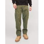 Cargohose von jack & jones, in der Farbe Beige, aus Baumwolle, andere Perspektive, Vorschaubild