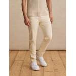 Herren-Jeans von DAN FOX APPAREL, in der Farbe Weiss, aus Baumwolle, andere Perspektive, Vorschaubild