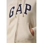 Sweatjacke von GAP Petite, in der Farbe Beige, andere Perspektive, Vorschaubild