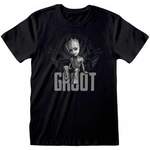 T-Shirt von Guardians Of The Galaxy, in der Farbe Schwarz, andere Perspektive, Vorschaubild