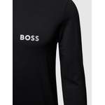 Langarm Shirt von BOSS, in der Farbe Schwarz, aus Baumwolle, andere Perspektive, Vorschaubild