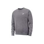 Fleecepullover von Nike Sportswear, in der Farbe Grau, aus Polyester, andere Perspektive, Vorschaubild