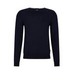 V-Pullover von Boss, in der Farbe Blau, aus Schurwolle, andere Perspektive, Vorschaubild