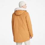 Parka von Timberland, in der Farbe Braun, aus Fleece, andere Perspektive, Vorschaubild