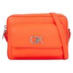 Rucksack von Calvin Klein, in der Farbe Orange, aus Polyurethan, andere Perspektive, Vorschaubild