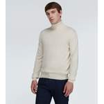 Rollkragenpullover von Loro Piana, in der Farbe Beige, aus Cashmere, andere Perspektive, Vorschaubild