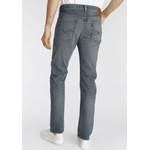 Slim Fit Jeans von Levi's®, in der Farbe Blau, aus Polyester, andere Perspektive, Vorschaubild