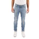 Slim Fit Jeans von Miracle of Denim, aus Baumwolle, andere Perspektive, Vorschaubild