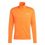 Fleecejacke von Adidas, in der Farbe Orange, aus Polyester, Vorschaubild