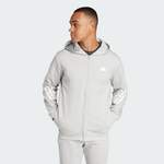 Herren-Sportjacke von adidas Sportswear, in der Farbe Grau, aus Polyester, Vorschaubild