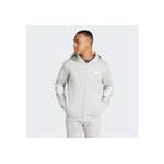 Herren-Sportjacke von adidas Sportswear, in der Farbe Grau, aus Polyester, andere Perspektive, Vorschaubild