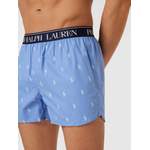 Boxershorts von Polo Ralph Lauren Underwear, in der Farbe Blau, aus Baumwolle, andere Perspektive, Vorschaubild