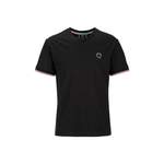 T-Shirt von 19V69 Italia by Versace, in der Farbe Schwarz, andere Perspektive, Vorschaubild